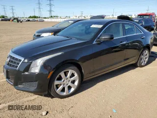 2013 Cadillac ATS with VIN 1G6AG5RX7D0151651, listed as a Copart auction lot 57149505 with 89,670 mi miles and Salvage title. Bid and sale history available at DreamBid. Image 1.