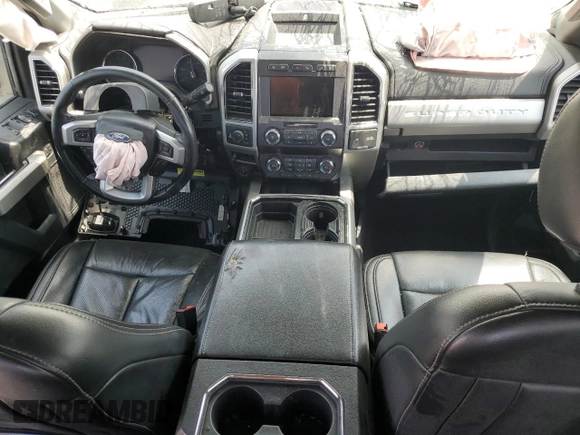 2021 Ford F-250 XL with VIN 1FT7W2BTXMED91036, listed as a Copart auction lot 58996015 with Not provided miles and Salvage title. Bid and sale history available at DreamBid. Image 8.