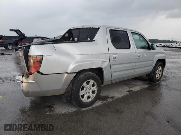 2006 Honda Ridgeline RTL z VIN 2HJYK16546H544183, wystawiony jako Copart lot #57426655 z przebiegiem 162 878 mil mil oraz Szkoda całkowita • Salvage title. Historia ofert i sprzedaży dostępna na DreamBid. Obrazek 3.