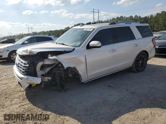 2019 Ford Expedition Limited z VIN 1FMJU1KT6KEA84817, wystawiony jako Copart lot #52631795 z przebiegiem 57 888 mil mil oraz Szkoda całkowita • Salvage title. Historia ofert i sprzedaży dostępna na DreamBid. Obrazek 1.