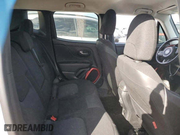 2018 Jeep Renegade Trailhawk with VIN ZACCJBCB1JPH13181, listed as a Copart auction lot 89193315 with 46,599 mi miles and Salvage Title. Bid and sale history available at carsss.com. Image 11.