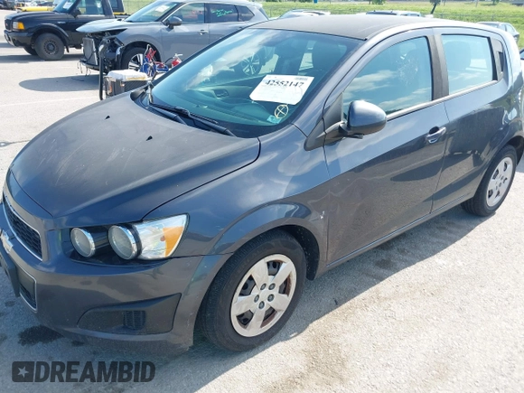 2013 Chevrolet Sonic LS with VIN 1G1JA6SH0D4212041, listed as a IAAI auction lot 42552147 with 192,934 mi miles and . Bid and sale history available at DreamBid. Image 6.