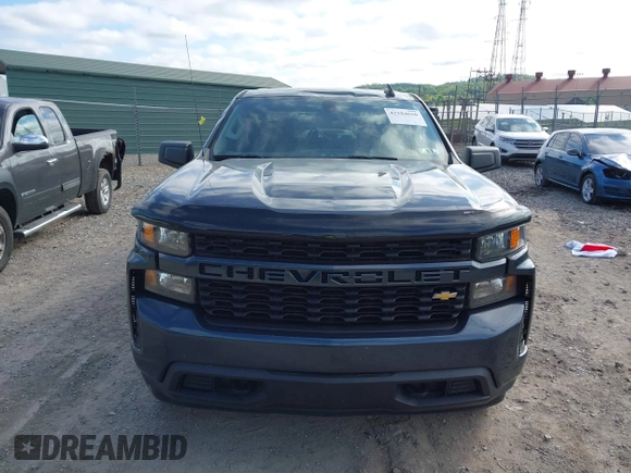 2021 Chevrolet Silverado 1500 Custom with VIN 1GCPYBEK1MZ450268, listed as a IAAI auction lot 42184650 with 30,642 mi miles and . Bid and sale history available at DreamBid. Image 12.