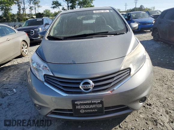 2015 Nissan Note S with VIN 3N1CE2CP6FL425689, listed as a Copart auction lot 52307185 with 105,536 mi miles and Salvage Title. Bid and sale history available at DreamBid. Image 5.