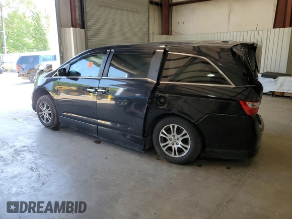 2013 Honda Odyssey EX-L with VIN 5FNRL5H63DB073004, listed as a Copart auction lot 51937375 with 85,008 mi miles and Salvage Title. Bid and sale history available at carsss.com. Image 2.