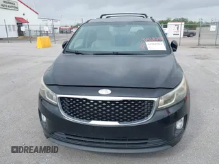 2015 Kia Sedona EX with VIN KNDMC5C11F6038255, listed as a IAAI auction lot 41968284 with 130,765 mi miles. Bid and sale history available at carsss.com. Image 6.