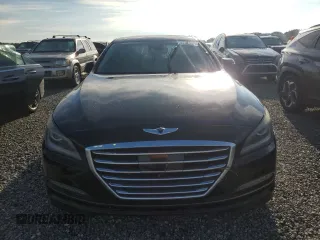 2016 Hyundai Genesis 3.8L with VIN KMHGN4JE8GU107099, listed as a Copart auction lot 73823554 with 0 mi miles and Salvage Title. Bid and sale history available at carsss.com. Image 5.