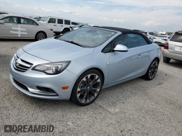 2018 Buick Cascada Premium with VIN W04WH3N58JG094723, listed as a Copart auction lot 74900764 with Not provided miles and Non repairable. Bid and sale history available at DreamBid. Image 1.
