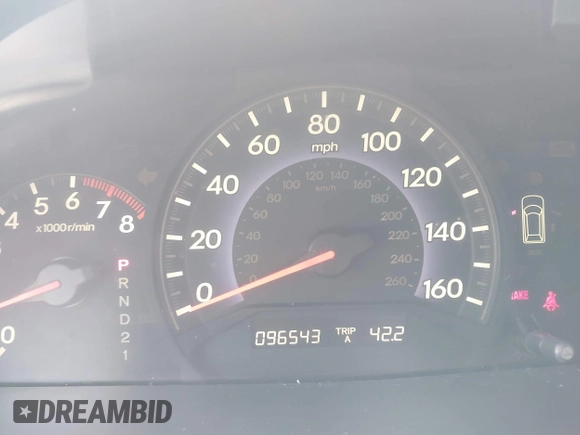2007 Honda Odyssey EX-L with VIN 5FNRL38737B400745, listed as a IAAI auction lot 42211377 with 96,543 mi miles and . Bid and sale history available at DreamBid. Image 7.