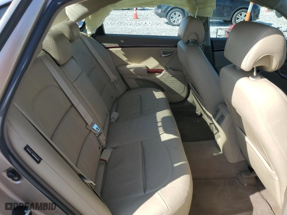 2008 Hyundai Azera Limited with VIN KMHFC46F48A295271, listed as a Copart auction lot 76299094 with 144,226 mi miles and Salvage Title. Bid and sale history available at carsss.com. Image 10.