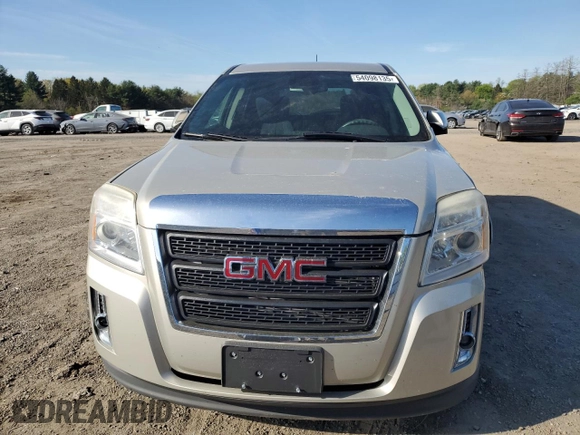 2013 GMC Terrain SLE with VIN 2GKALMEK0D6177355, listed as a Copart auction lot 54098135 with 121,105 mi miles and Salvage title. Bid and sale history available at DreamBid. Image 5.