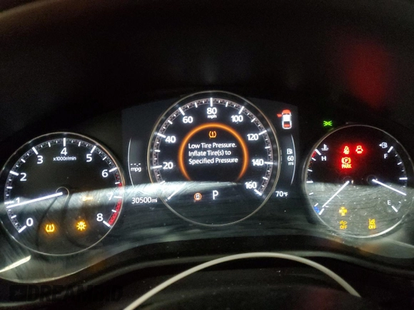 2024 Mazda 3 S Carbon Edition with VIN 3MZBPBCM7RM411319, listed as a Copart auction lot 62766705 with 30,500 mi miles and Non repairable. Bid and sale history available at DreamBid. Image 9.