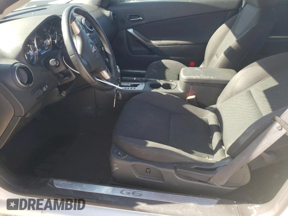 2007 Pontiac G6 GT with VIN 1G2ZH18NX74191472, listed as a Copart auction lot 41792754 with 74,380 mi miles and Salvage title. Bid and sale history available at DreamBid. Image 7.