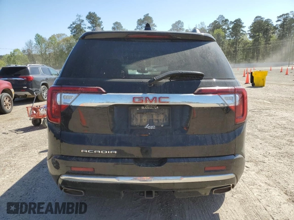 2021 GMC Acadia Denali with VIN 1GKKNPLS3MZ197722, listed as a Copart auction lot 50242095 with 74,745 mi miles and Salvage Title. Bid and sale history available at carsss.com. Image 6.