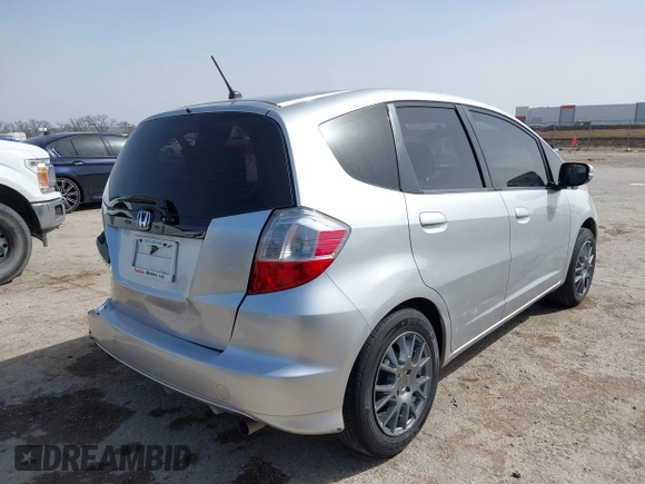 2013 Honda Fit with VIN JHMGE8H31DC036859, listed as a IAAI auction lot 41740431 with 112,466 mi miles. Bid and sale history available at carsss.com. Image 4.