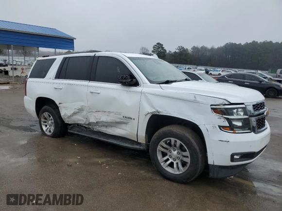 2020 Chevrolet Tahoe LT with VIN 1GNSKBKC1LR230885, listed as a Copart auction lot 46532275 with 103,900 mi miles and Salvage title. Bid and sale history available at DreamBid. Image 4.