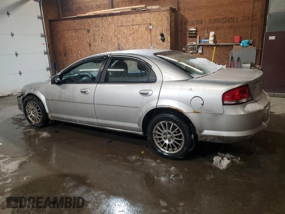 2004 Chrysler Sebring Touring with VIN 1C3AL56R54N413043, listed as a Copart auction lot 89299195 with 101,167 mi miles and Salvage title. Bid and sale history available at DreamBid. Image 2.