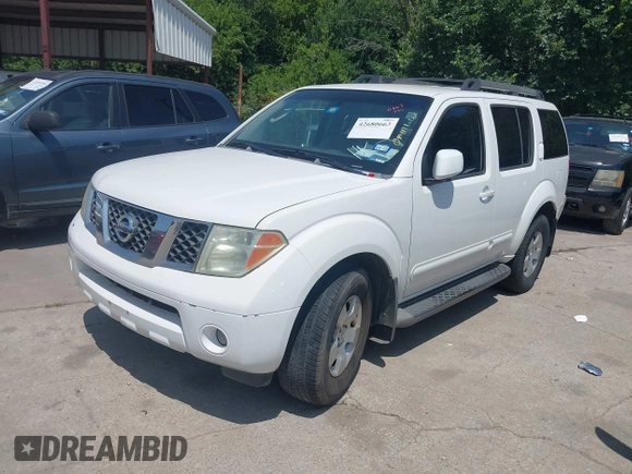 2007 Nissan Pathfinder SE with VIN 5N1AR18U17C626216, listed as a IAAI auction lot 42680663 with 167,255 mi miles and . Bid and sale history available at DreamBid. Image 2.