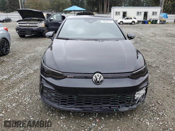 2022 Volkswagen Golf GTI S with VIN WVWG87CD0NW220757, listed as a Copart auction lot 75849714 with 21,683 mi miles and Salvage Title. Bid and sale history available at carsss.com. Image 5.