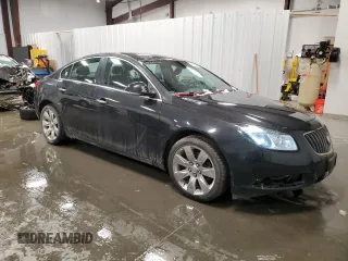 2013 Buick Regal Turbo Premium 2 with VIN 2G4GT5GV6D9141425, listed as a Copart auction lot 49825865 with 125,433 mi miles and Salvage title. Bid and sale history available at DreamBid. Image 4.