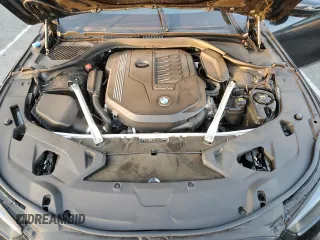 2023 BMW 8 Series 840i with VIN WBAGV2C01PCK95705, listed as a Copart auction lot 83424634 with 23,674 mi miles and Salvage Title. Bid and sale history available at carsss.com. Image 13.