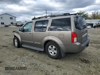 2006 Nissan Pathfinder SE z VIN 5N1AR18W96C664437, wystawiony jako Copart lot #53240165 z przebiegiem 168 019 mil mil oraz Szkoda całkowita • Salvage title. Historia ofert i sprzedaży dostępna na DreamBid. Obrazek 2.