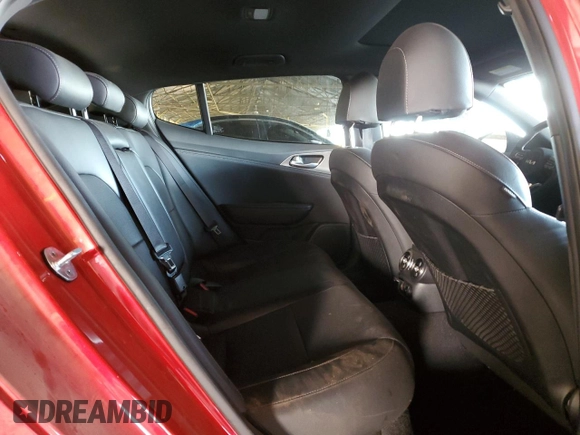 2022 Kia Stinger GT1 with VIN KNAE45LC5N6111464, listed as a Copart auction lot 86928064 with 20,594 mi miles and Salvage Title. Bid and sale history available at DreamBid. Image 11.