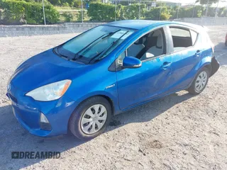 2012 Toyota Prius c One with VIN JTDKDTB34C1026833, listed as a IAAI auction lot 42001552 with 224,426 mi miles. Bid and sale history available at carsss.com. Image 17.