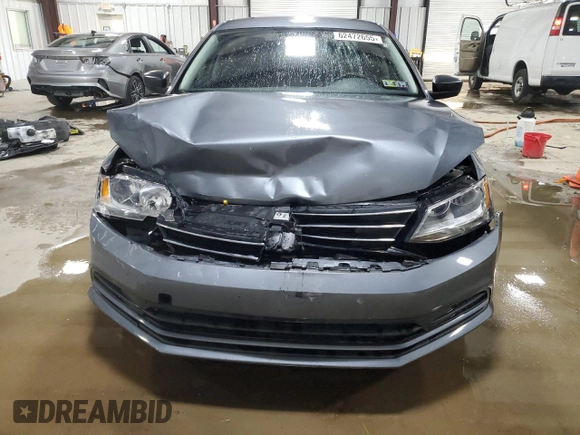 2015 Volkswagen Jetta SE with VIN 3VWD07AJ6FM343142, listed as a Copart auction lot 62472655 with 117,349 mi miles and Salvage title. Bid and sale history available at DreamBid. Image 5.