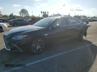 2024 Lexus ES 300h with VIN 58ADA1C11RU053731, listed as a Copart auction lot 42568245 with 23,220 mi miles and Salvage title. Bid and sale history available at DreamBid. Image 1.