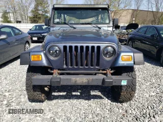 2002 Jeep Wrangler Sport with VIN 1J4FA49S92P715480, listed as a Copart auction lot 55157545 with 153,560 mi miles and Clean Title. Bid and sale history available at carsss.com. Image 5.