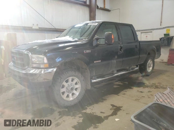2004 Ford F-350 XL with VIN 1FTSW31P74EA91328, listed as a Copart auction lot 85856984 with 291,033 mi miles and Salvage Title. Bid and sale history available at DreamBid. Image 1.
