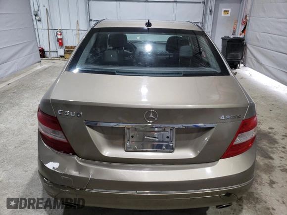 2010 Mercedes-Benz C 300 Sport with VIN WDDGF8BB6AR122231, listed as a Copart auction lot 49656425 with 125,180 mi miles and Clean title. Bid and sale history available at DreamBid. Image 6.