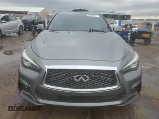 2018 Infiniti Q50 Sport z VIN JN1EV7AP5JM358123, wystawiony jako Copart lot #55940025 z przebiegiem 81 503 mil mil oraz Szkoda całkowita • Salvage title. Historia ofert i sprzedaży dostępna na DreamBid. Obrazek 5.