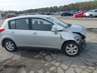 2007 Nissan Versa 1.8 S with VIN 3N1BC13E97L383742, listed as a IAAI auction lot 41724687 with 294,413 mi miles. Bid and sale history available at carsss.com. Image 13.