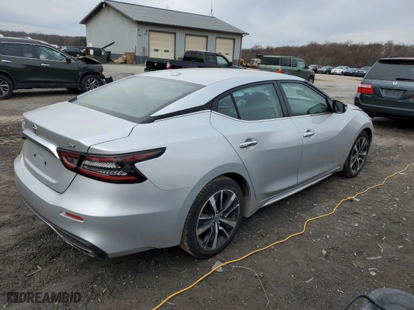 2021 Nissan Maxima SV with VIN 1N4AA6CVXMC506571, listed as a Copart auction lot 44023055 with 71,269 mi miles and Salvage Title. Bid and sale history available at carsss.com. Image 3.