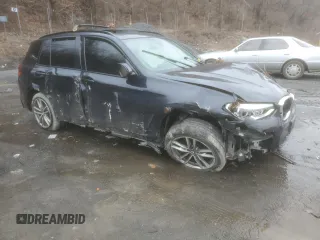 2018 BMW X3 xDrive30i with VIN 5UXTR9C50JLD59882, listed as a Copart auction lot 49089985 with 0 mi miles and Salvage Title. Bid and sale history available at carsss.com. Image 4.