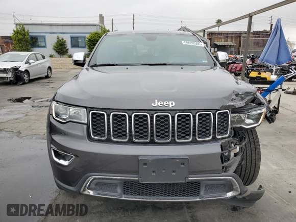 2017 Jeep Grand Cherokee Limited with VIN 1C4RJEBG8HC617099, listed as a Copart auction lot 59698505 with 79,154 mi miles and Salvage title. Bid and sale history available at DreamBid. Image 5.
