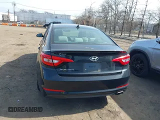 2017 Hyundai Sonata 2.4L with VIN 5NPE24AF5HH554112, listed as a IAAI auction lot 41783014 with 86,827 mi miles. Bid and sale history available at carsss.com. Image 16.