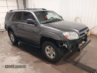 2004 Toyota 4Runner SR5 with VIN JTEBU14R840048567, listed as a IAAI auction lot 41943649 with 188,564 mi miles and . Bid and sale history available at DreamBid. Image 1.