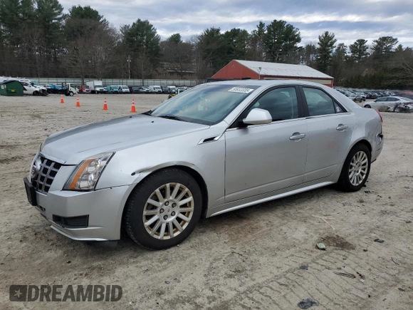 2013 Cadillac CTS Luxury with VIN 1G6DH5E50D0161680, listed as a Copart auction lot 50833335 with 132,258 mi miles and Clean title. Bid and sale history available at DreamBid. Image 1.