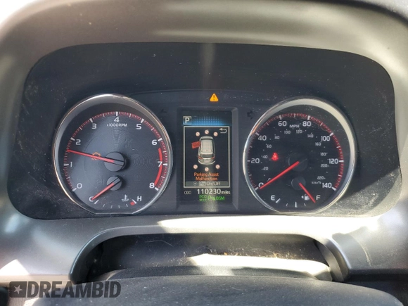 2016 Toyota RAV4 SE with VIN 2T3NFREV4GW264437, listed as a Copart auction lot 58962045 with 110,230 mi miles and Salvage title. Bid and sale history available at DreamBid. Image 9.