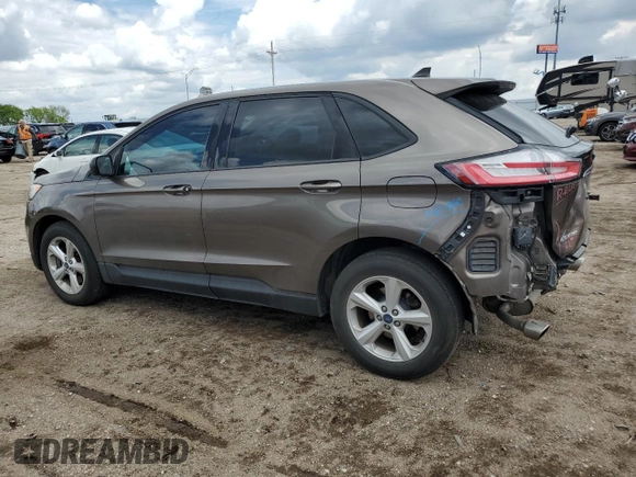 2019 Ford Edge SE with VIN 2FMPK4G96KBC49260, listed as a Copart auction lot 58135705 with 94,250 mi miles and Salvage title. Bid and sale history available at DreamBid. Image 2.