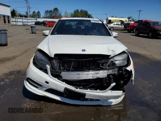 2011 Mercedes-Benz C 300 Sport with VIN WDDGF8BB4BR152474, listed as a Copart auction lot 55086685 with 192,748 mi miles and Salvage title. Bid and sale history available at DreamBid. Image 5.