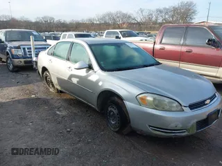 2007 Chevrolet Impala Police Pkg Police Pkg 9C1 with VIN 2G1WS55R279379956, listed as a IAAI auction lot 41360893 with 221,477 mi miles. Bid and sale history available at carsss.com. Image 13.