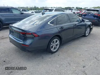 2024 Honda Accord LX z VIN 1HGCY1F21RA015006, wystawiony jako IAAI lot #41733581 z przebiegiem 32 762 mil mil oraz . Historia ofert i sprzedaży dostępna na DreamBid. Obrazek 4.
