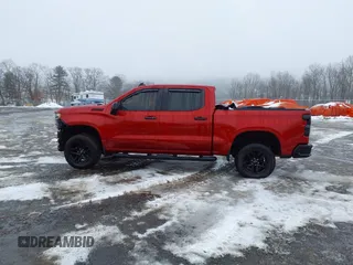 2020 Chevrolet Silverado 1500 LT Trail Boss with VIN 3GCPYFED5LG152801, listed as a IAAI auction lot 41524216 with 92,940 mi miles. Bid and sale history available at carsss.com. Image 14.
