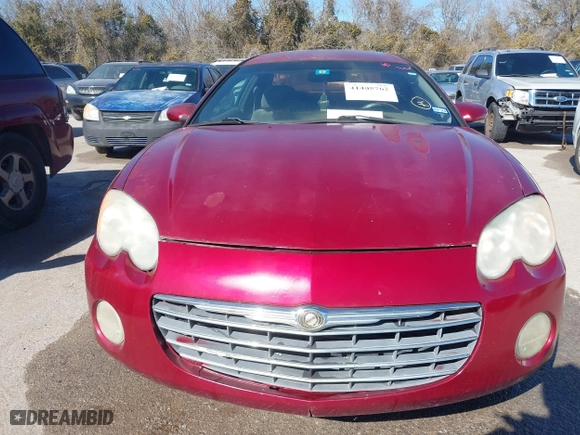 2004 Chrysler Sebring LXi with VIN 4C3AG52H24E113167, listed as a IAAI auction lot 41405762 with 253,048 mi miles. Bid and sale history available at carsss.com. Image 6.