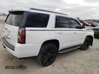 2017 GMC Yukon SLT with VIN 1GKS2BKC7HR176576, listed as a Copart auction lot 49887095 with 121,246 mi miles and Salvage Title. Bid and sale history available at carsss.com. Image 3.