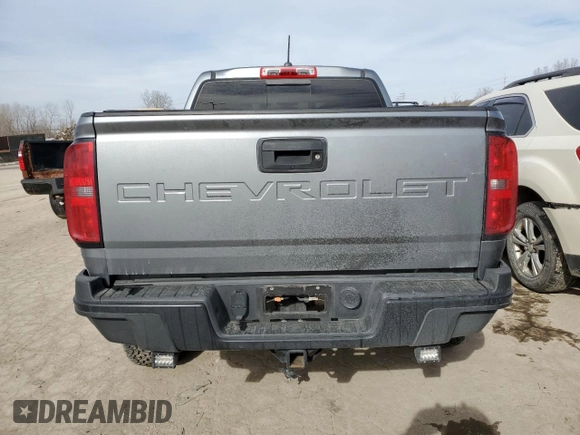 2021 Chevrolet Colorado 4WD ZR2 z VIN 1GCGTEEN3M1197592, wystawiony jako Copart lot #45303065 z przebiegiem 54 462 mil mil oraz Szkoda całkowita • Salvage title. Historia ofert i sprzedaży dostępna na DreamBid. Obrazek 6.